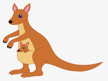 Kangaroo Cartoon Png Free Download - Clipart Picture Of Kangaroo, Transparent Png, Free Download