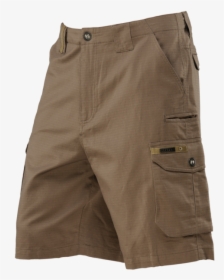 Cargo Shorts - Dark Beige - Brown Shorts Png, Transparent Png, Free Download