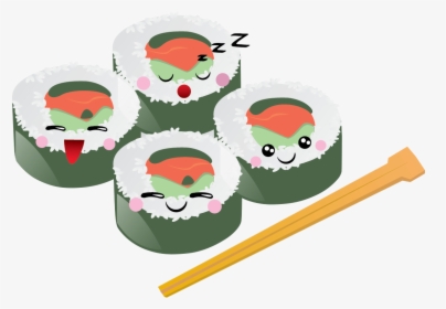 You Can Use This Cartoon Sush - Cartoon Transparent Sushi Png, Png Download, Free Download