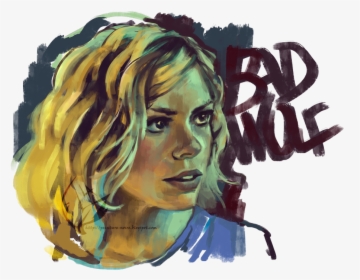 Bad Wolf Doctor Who Fan Art, HD Png Download, Free Download