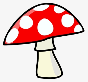 Mushroom Clipart Transparent - Cartoon Mushroom, HD Png Download, Free Download
