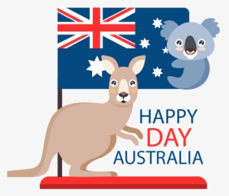 Shepherd Australia Festival Of Kangaroo Flag Koala - Flag Of Australia, HD Png Download, Free Download