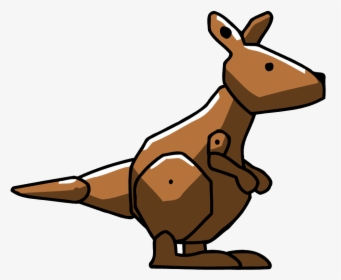 Kangaroo Clipart Brown - Scribblenauts Kangaroo, HD Png Download, Free Download