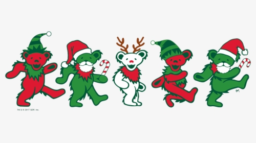 Transparent Steal Your Face Png - Grateful Dead Dancing Bears Christmas, Png Download, Free Download