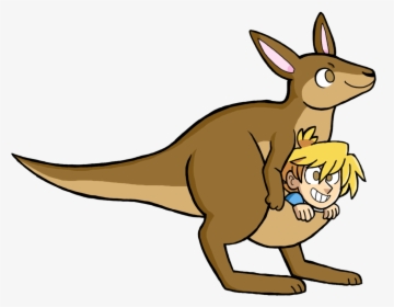 Drawing Kangaroo Marsupial - Marsupial Drawing, HD Png Download, Free Download