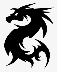 Dragon Silhouette Png - Dragon Silhouette, Transparent Png, Free Download