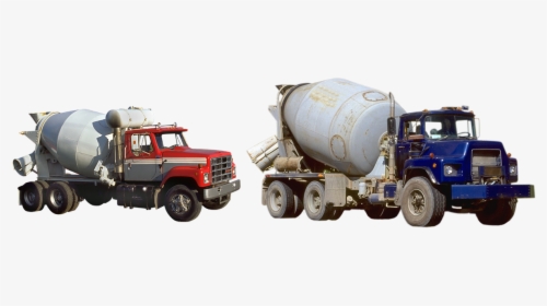 Cement Carrier Truck Construction Free Picture - Cement Carrier Truck Png, Transparent Png, Free Download