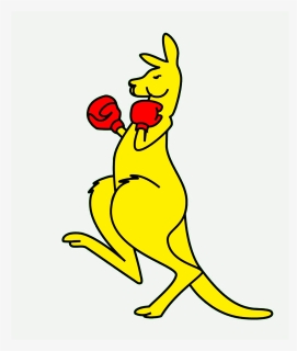 Boxing Kangaroo Clip Art - Boxing Kangaroo Clipart, HD Png Download, Free Download