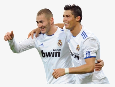 Cristiano Ronaldo Dan Karim Benzema, HD Png Download, Free Download
