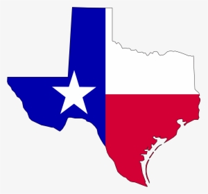 Flag Of Texas In Texas - Texas Map Flag, HD Png Download, Free Download