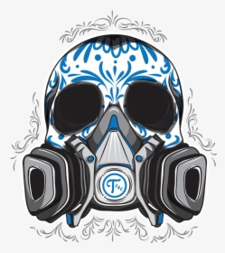 Gas Mask - Skull With Gas Mask Png, Transparent Png, Free Download