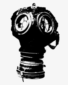 Gas Mask, Mask, Toxic, Gas, Protection, Pollution - Wwi Gas Mask Clipart, HD Png Download, Free Download