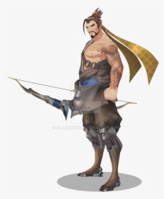 Bow And Arrow - Hanzo Png, Transparent Png, Free Download