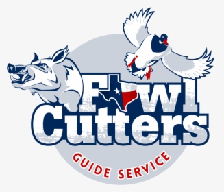 Fowl Cutters Guide Service - Cartoon, HD Png Download, Free Download