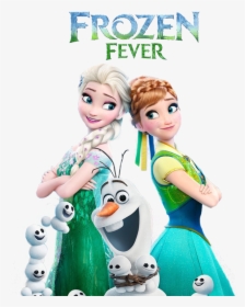 Elsa Anna Frozen Fever Olaf - Elsa Y Anna Frozen Png, Transparent Png, Free Download