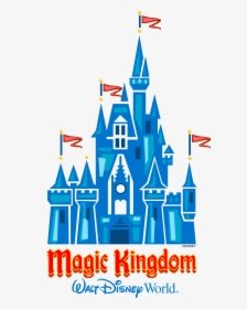 Clip Art Magic Kingdom Castle Clipart - Wdw Magic Kingdom Logo, HD Png Download, Free Download