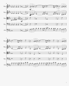 Sleeping With Sirens Violin Partitura, HD Png Download, Free Download