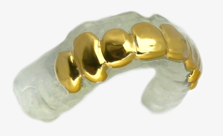 Gold Grillz Mouthguard - Gum Shield Grillz, HD Png Download, Free Download