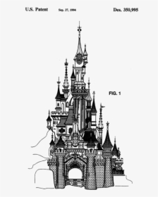 Disney Castle Blueprint, HD Png Download, Free Download