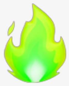 #fire #fuego #green #verde #emoji #freetoedit - Emoji Fuego Verde, HD Png Download, Free Download