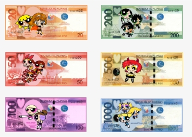 All Colors Are Php Peso Fail Complete Colletions - New Money Of The Philippines, HD Png Download, Free Download