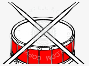 Drum Clipart Draw - Marching Band Person Easy Drawing, HD Png Download, Free Download