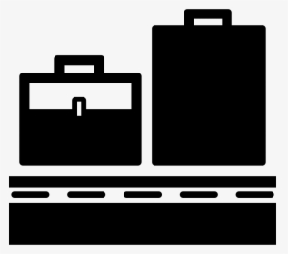 Baggage On Conveyor Band - Briefcase, HD Png Download, Free Download