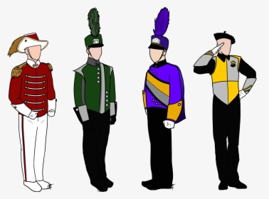Marching Band Musical Ensemble Uniform Drummer - Marching Band Uniform Hat, HD Png Download, Free Download
