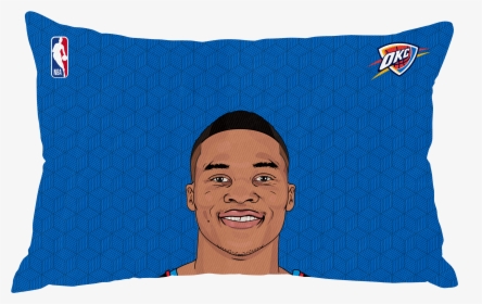 Russell Westbrook Pillow Case Face , Png Download - Cushion, Transparent Png, Free Download