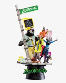 Beast Kingdom Toys Disney Zootopia Figure Toyslife - D Select Dioramas Disney, HD Png Download, Free Download