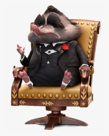 Big In His Chair - Mr Big Zootopia, HD Png Download, Free Download