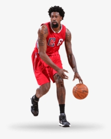 Deandre Jordan Low Dribble - Deandre Jordan Transparent Background, HD Png Download, Free Download