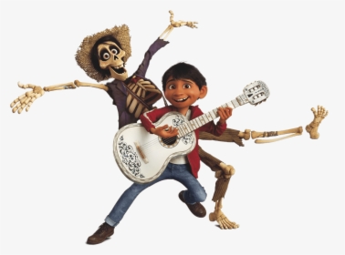 Miguel And Hector Playing Music - Miguel Y Hector Coco Png, Transparent Png, Free Download