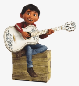Miguel Sitting On Wooden Crate - Miguel Coco, HD Png Download, Free Download