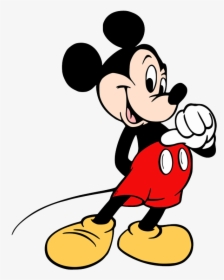 Confident Mickey Mouse - Mickey Mouse Coloring Pages, HD Png Download, Free Download