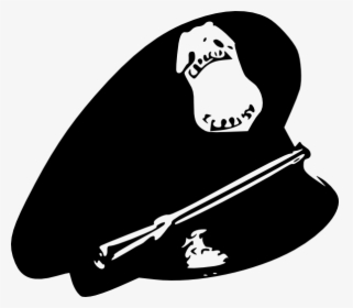 Transparent Police Badge Icon Png - Clip Art Police Hat, Png Download, Free Download