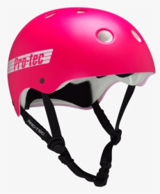 Pink Retro Helmet - Skateboard Helmet Pink, HD Png Download, Free Download