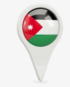 Round Pin Icon - Jordan Flag Pin Png, Transparent Png, Free Download