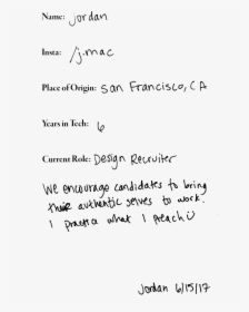 Jordan - Handwriting, HD Png Download, Free Download