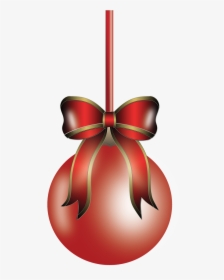 Vacation, Christmas, Holidays, Red, Ornament - Ribbon Pita, HD Png Download, Free Download