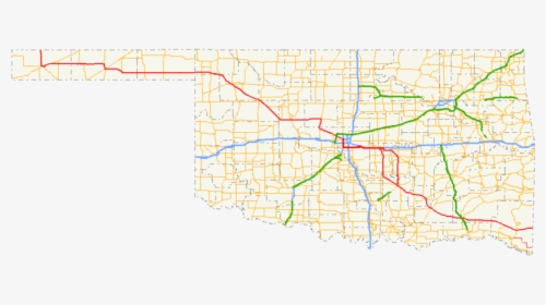 Ok-3 Path - Three Major Highways Of Oklahoma, HD Png Download, Free Download