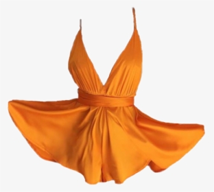 Transparent Dresses Png - Orange Outfit Png Transparent, Png Download, Free Download