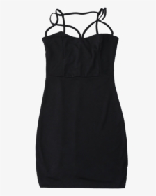 Celebrity Png Bodycon Dress Spaghetti - Little Black Dress, Transparent ...