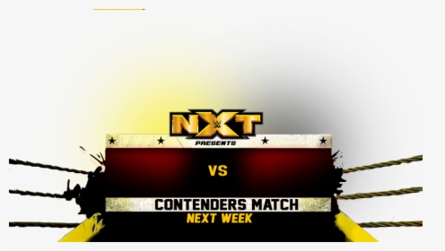 Wwe Match Card Png - Nxt Match Card Png, Transparent Png, Free Download