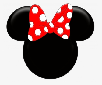 Unique Minnie Mouse Ears Silhouette Clipart Kid Library - Red Minnie Mouse Head, HD Png Download, Free Download