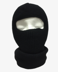 Black Acrylic Face Mask - Beanie, HD Png Download, Free Download