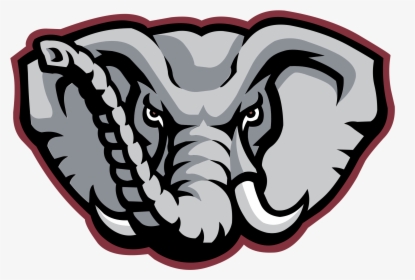 Alabama Crimson Tide Logo Png Transparent - Alabama Crimson Tide Elephant, Png Download, Free Download