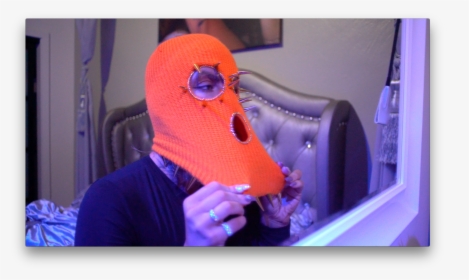 Sr1 Pumpkin Head Ski Mask - Sneakers, HD Png Download, Free Download
