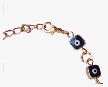Bracelet With Evil Eyes - Chain, HD Png Download, Free Download