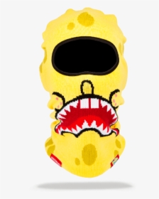 Spongebob Skimask Front - Skull, HD Png Download, Free Download